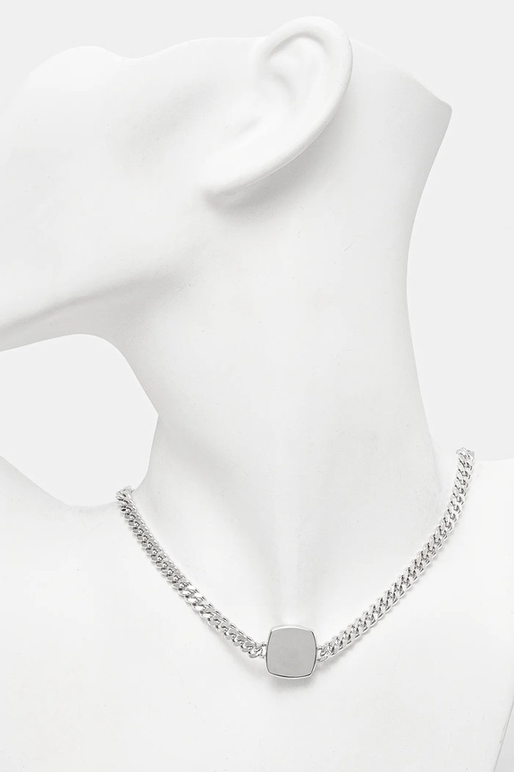 Doplňky Stříbrný náhrdelník Tom Wood Umi Necklace 101450 stříbrná