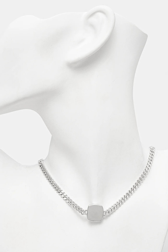 Doplňky Stříbrný náhrdelník Tom Wood Umi Necklace 101450 stříbrná