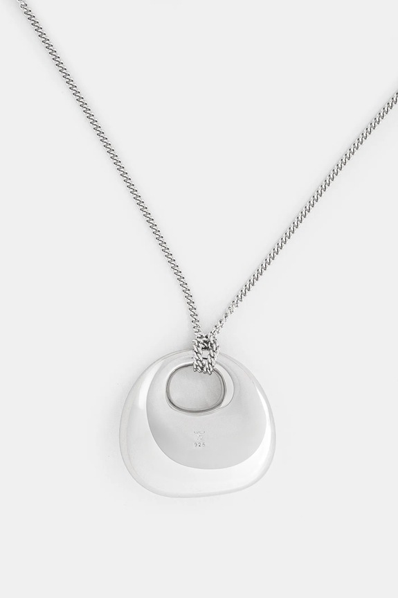 Tom Wood colier de argint Bao Pendant 101300 argintiu SS25
