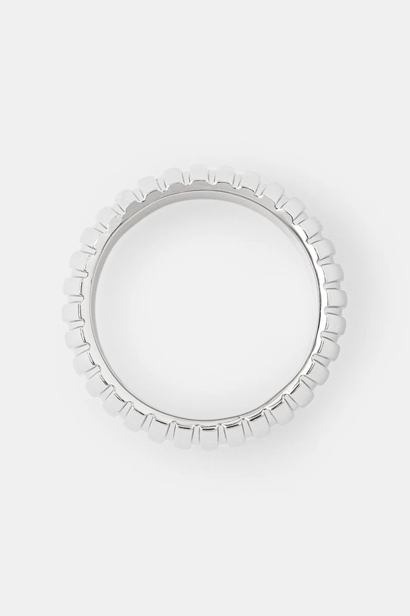 Серебряное кольцо Tom Wood Tubogas Ring Medium 101334 серебрянный SS25