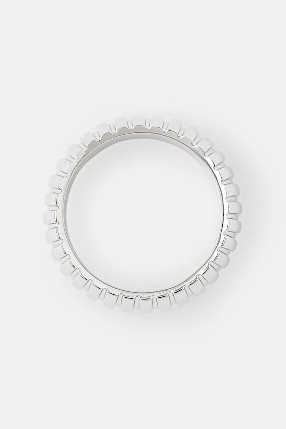 Серебряное кольцо Tom Wood Tubogas Ring Medium 101334 серебрянный SS25