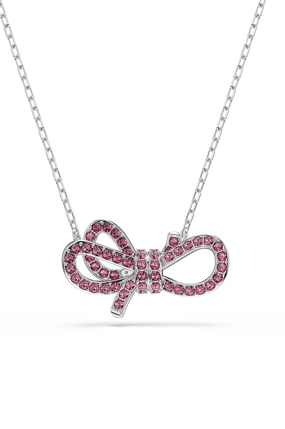 Swarovski colier Cristal Swarovski argintiu 5723556