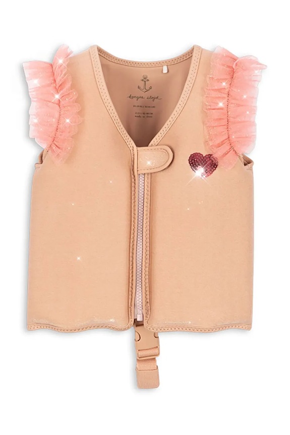 Konges Sløjd kamizelka do pływania dziecięca GEMMA FLOAT VEST KS102923 różowy SS25