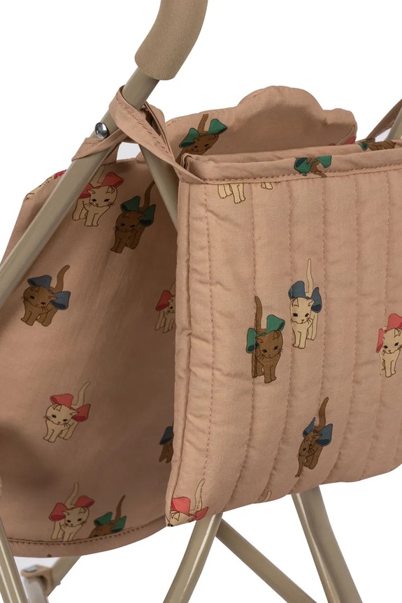 Kočárek pro panenky Konges Sløjd DOLL STROLLER béžová KS102660