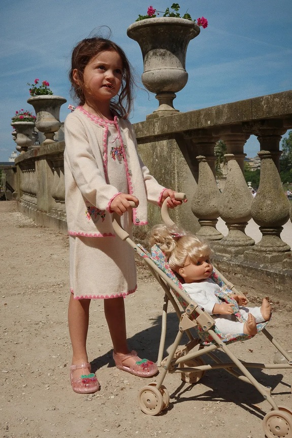 Konges Sløjd wózek dla lalek DOLL STROLLER KS102660 multicolor SS25