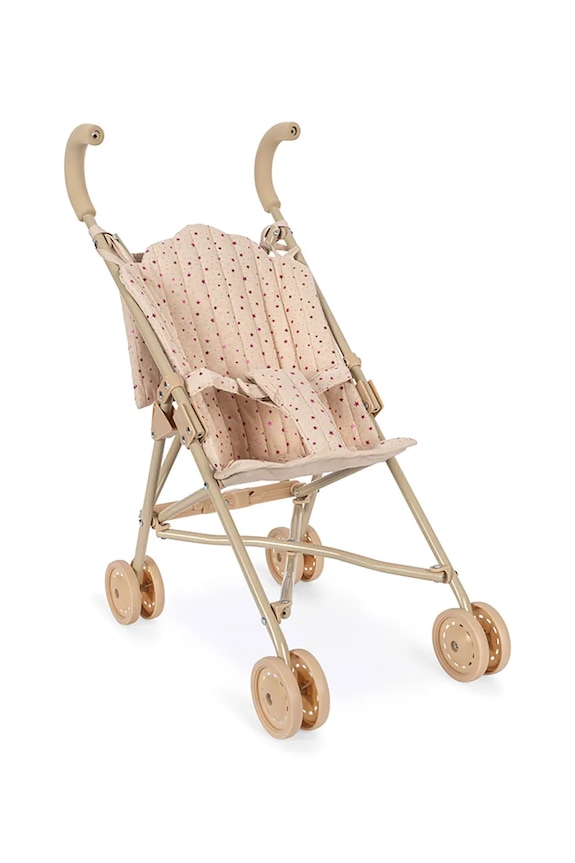 Konges Sløjd wózek dla lalek TULLE DOLL STROLLER beżowy KS102920