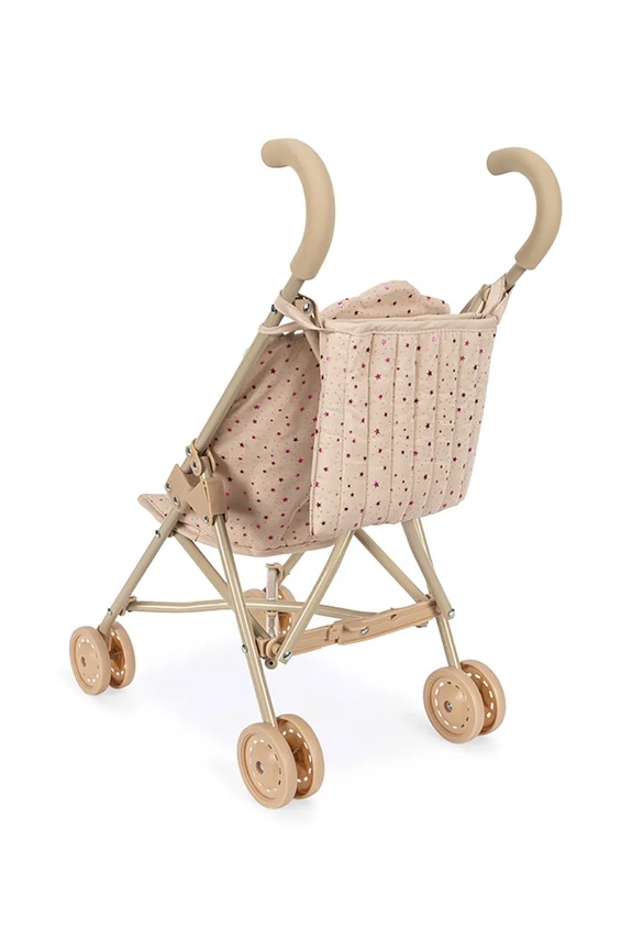 Konges Sløjd wózek dla lalek TULLE DOLL STROLLER KS102920 beżowy SS25