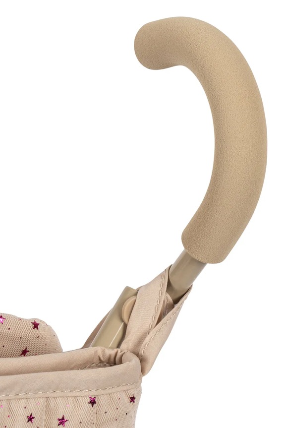Dziewczynka Konges Sløjd wózek dla lalek TULLE DOLL STROLLER KS102920 beżowy