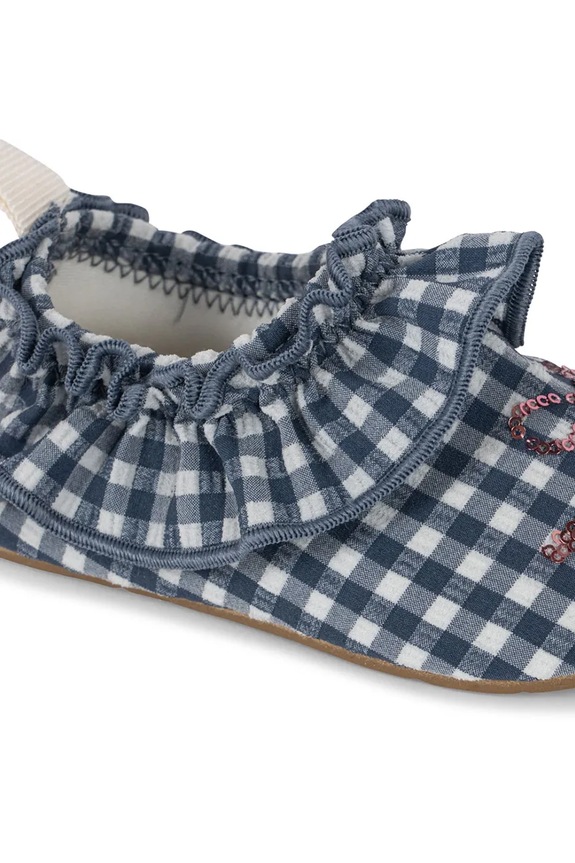 Dziewczynka Konges Sløjd buty do wody dziecięce SOLINE SWIM SHOES KS103335 niebieski