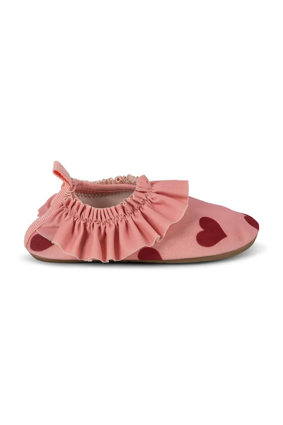 Detské topánky do vody Konges Sløjd MERLE FRILL SWIM SHOES KS103347 ružová