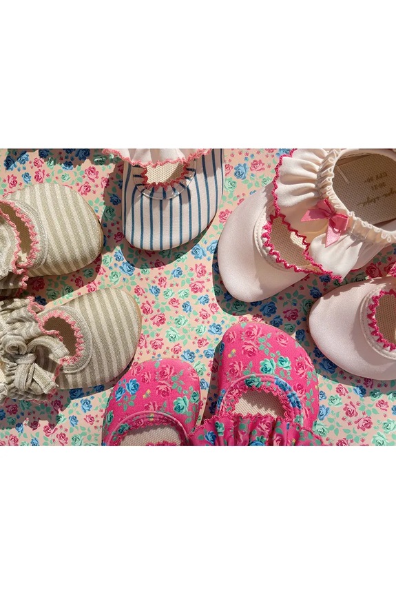 Konges Sløjd pantofi de apă pentru copii KITTY FRILL SWIM SHOES KS103350