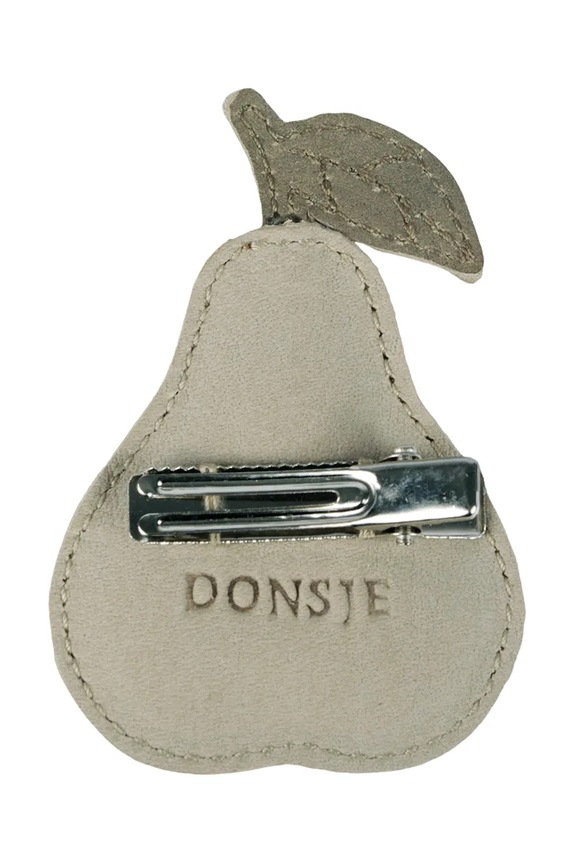 Κοριτσίστικα Παιδικό κλιπ μαλλιών Donsje Nanoe Fruit Hairclip Pear 6007019 μπεζ