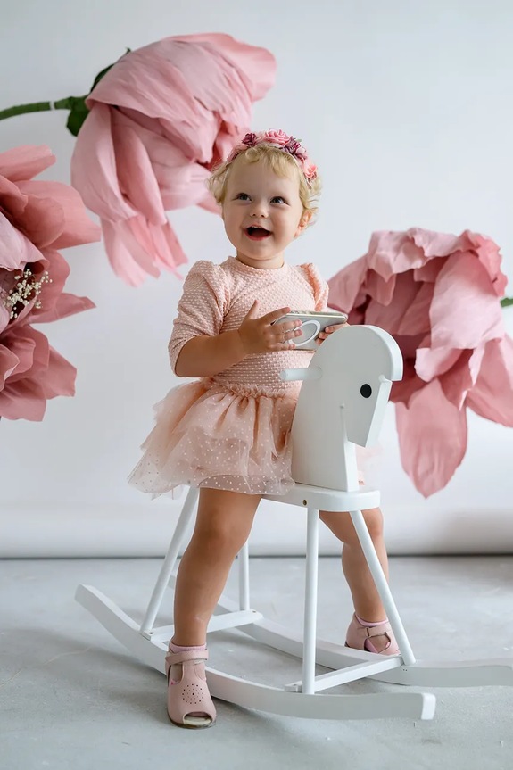 Jamiks cerchietto bambini VIERA VIERA.Opaska.JLH049.G rosa