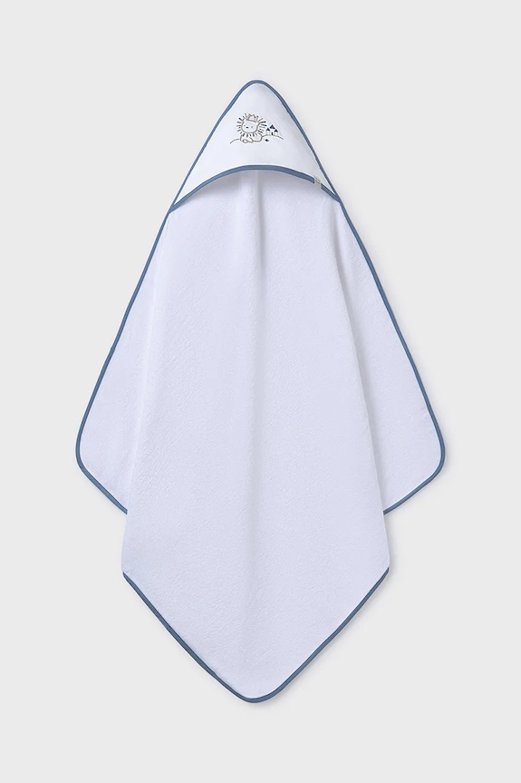Mayoral Newborn ręcznik z kapturem niemowlęcy Produkt niemowlęcy niebieski 9918.1A.Newborn.PPYH