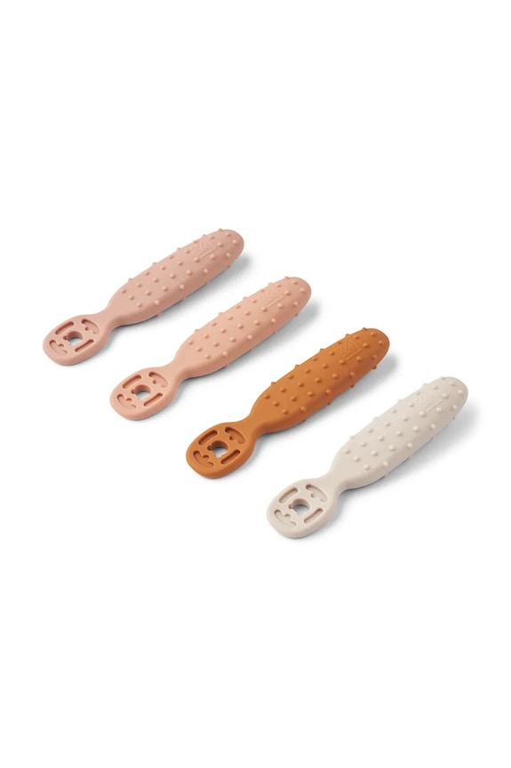 Liewood zestaw łyżeczek Caelia Baby Learning Spoon 4-Pack 4-pack LW19686 pomarańczowy SS25