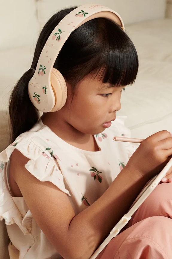 Liewood căști wireless Quinn Wireless Headphones bej LW19891