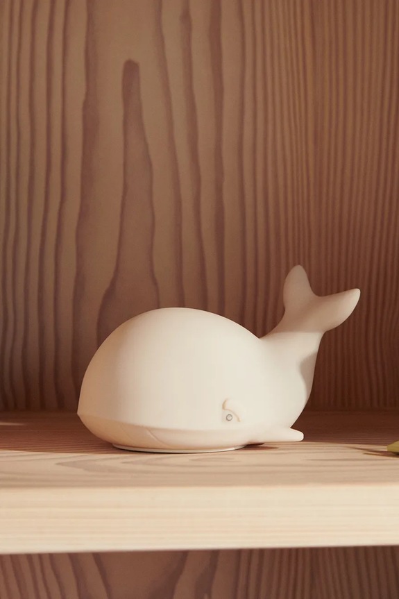 Παιδικό φωτιστικό κομοδίνου Liewood Winston Whale Night Light μπεζ LW19936
