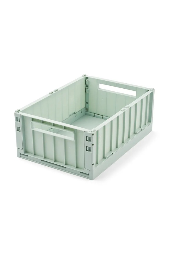 Съд за съхранение Liewood Weston Storage Box M 1-pack зелен LW19963
