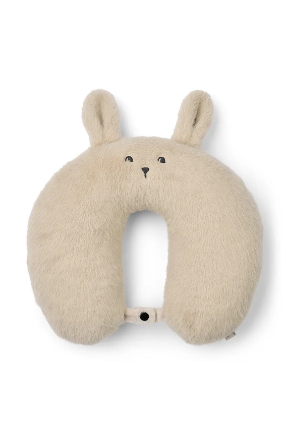 Liewood gyermek utazópárna Alto Rabbit Travel Neck Rest Bébi termékek bézs LW19989