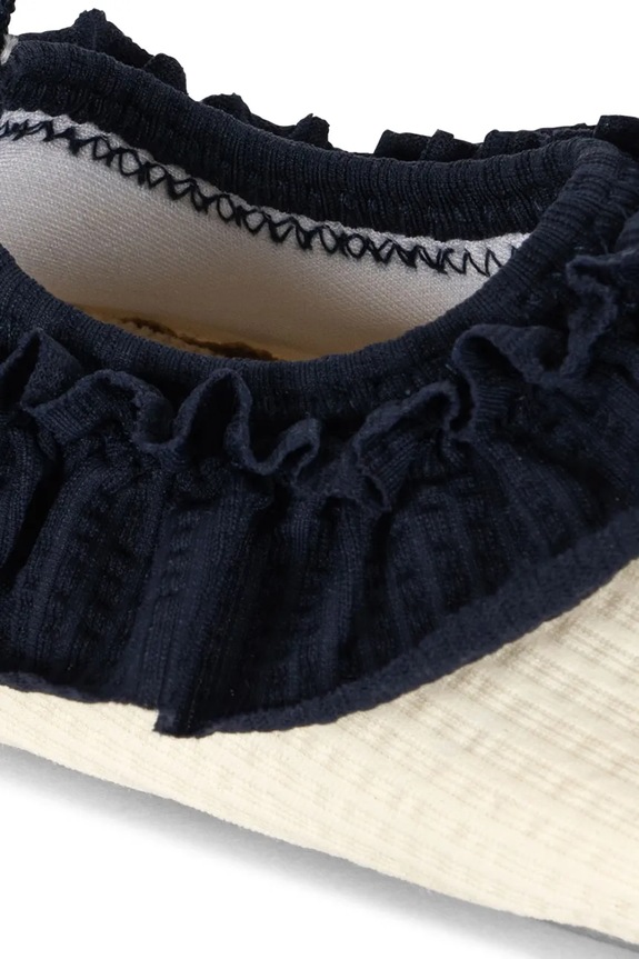 CHLAPEC Dětské boty do vody Konges Sløjd SAILOR FRILL SWIM SHOES KS102708 béžová