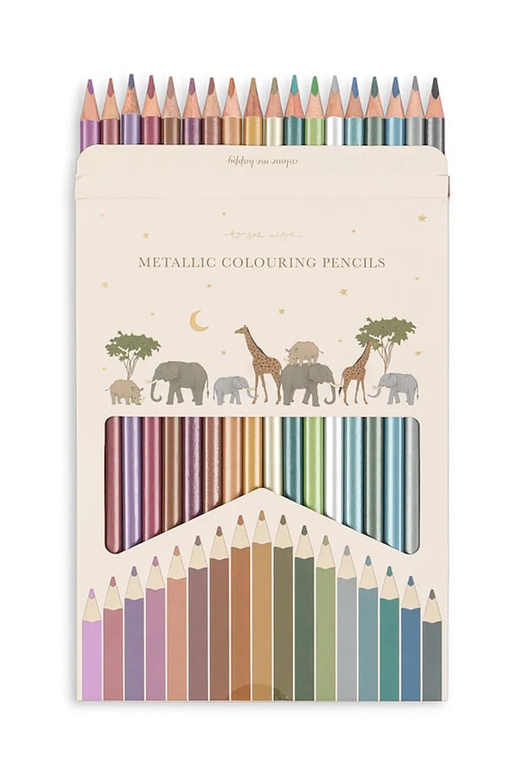 Крейда Konges Sløjd METALLIC COLORING PENCILS KS102620 барвистий SS25