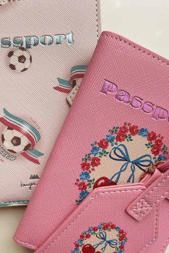 Konges Sløjd ettichetta per indirizzi VOYAGE TRAVEL SET beige KS103027