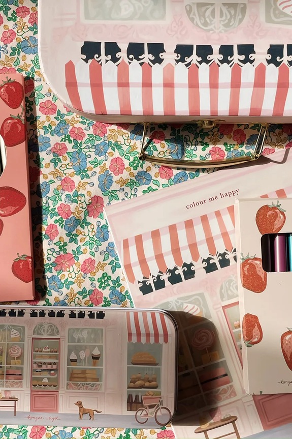 Комплект принадлежности за рисуване Konges Sløjd LITTLE ARTIST SET KS103285