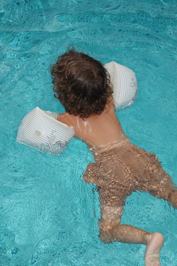 Konges Sløjd rękawki do pływania dla dzieci WATER WINGS BASIC beżowy KS103083