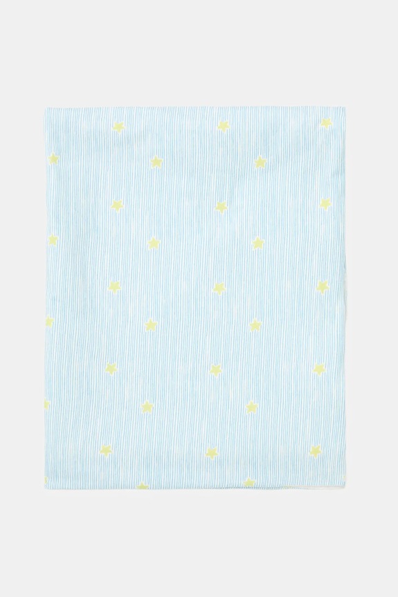 Κουβέρτα μωρού United Colors of Benetton 6SOZA800J.W.Seasonal μπλε SS25