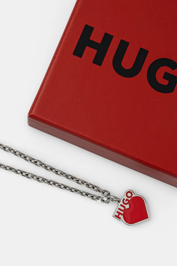 Accesorii HUGO colier 50536281 argintiu