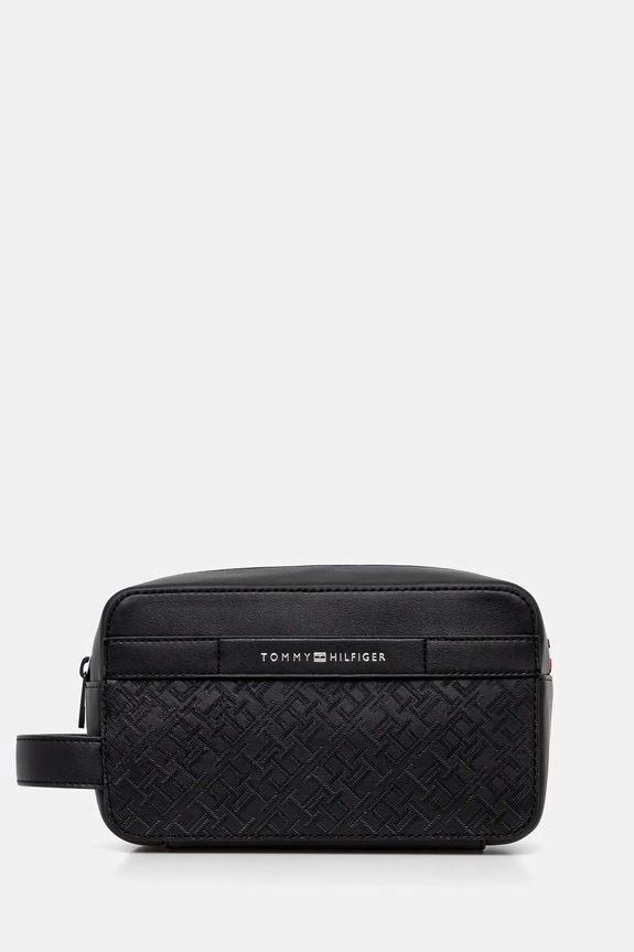 Νεσεσέρ καλλυντικών Tommy Hilfiger μαύρο AM0AM13049