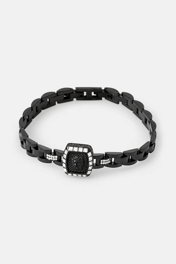 Guess bratara LION KING Gift Box negru JUMB05.003JW