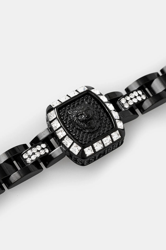Guess bratara LION KING JUMB05.003JW negru SS25