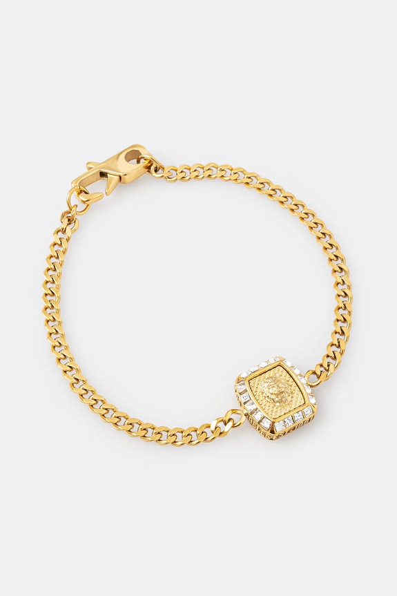 Náramek Guess LION KING Dárkový box zlatá JUMB05.009JW