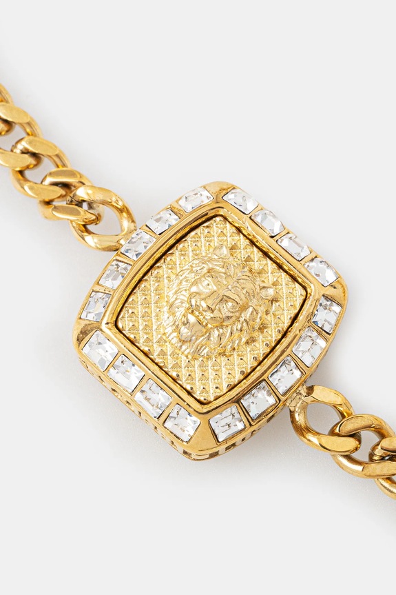 Náramek Guess LION KING JUMB05.009JW zlatá AW25