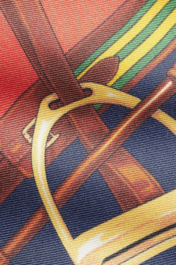 Шелковый галстук Polo Ralph Lauren оранжевый 712964847