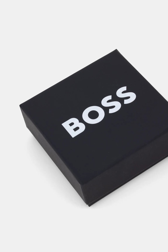 Doplnky Manžetové gombíky BOSS B-LOGOBB-CUF 50532323 strieborná