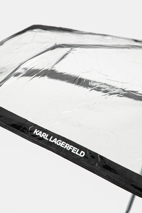 Deštník Karl Lagerfeld K/ESSENTIAL A1W50058 bílá SS25