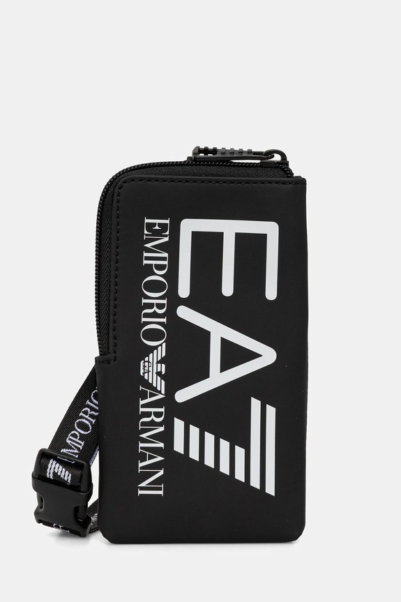 Obal na telefon EA7 Emporio Armani potisk černá 3R910.245102