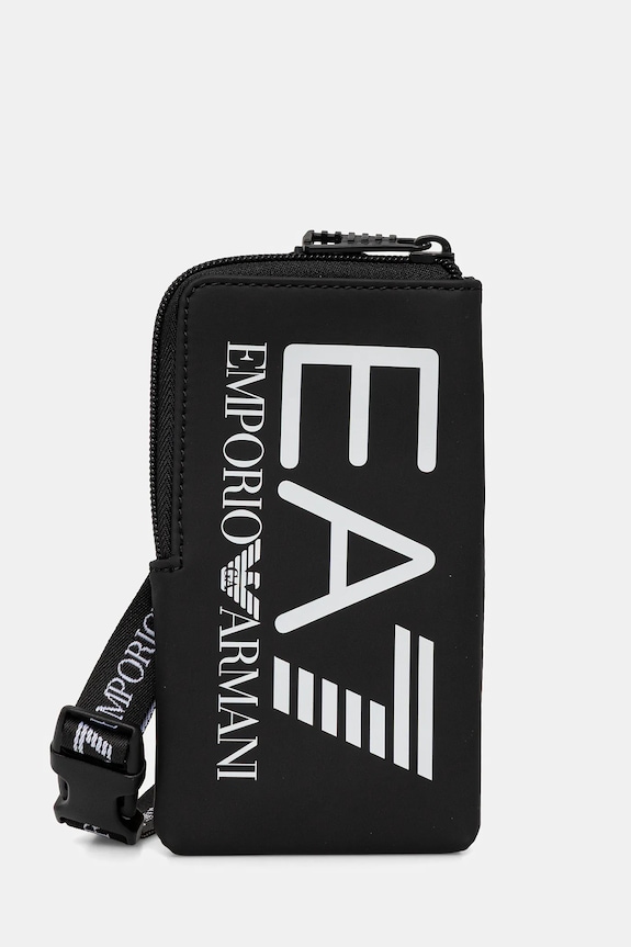 Obal na telefon EA7 Emporio Armani potisk černá 3R910.245102