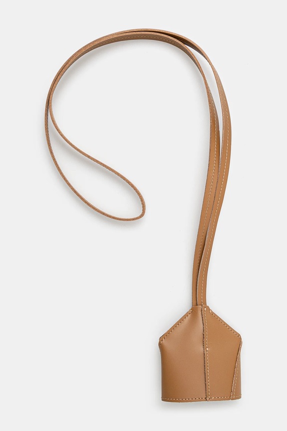 MM6 Maison Margiela bőr kulcstartó barna SA6UA0003.P7183