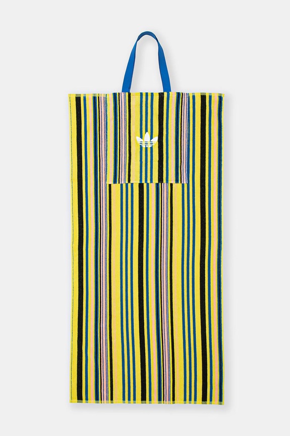 adidas Originals asciugamano con aggiunta di lana giallo JC8331