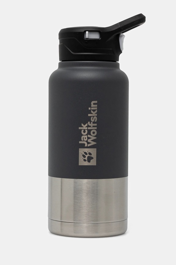Termos boca Jack Wolfskin Saima Insulated Straw 950 ml siva A64001