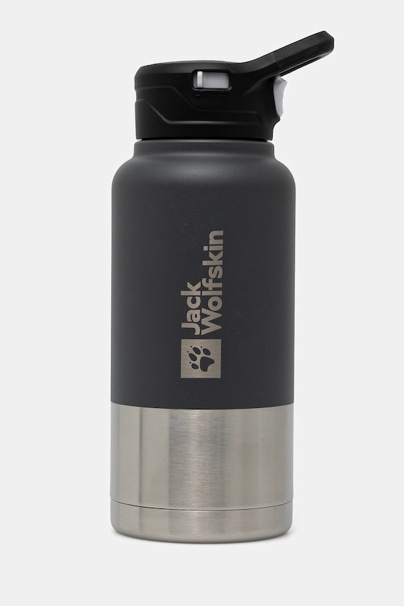 Termos boca Jack Wolfskin Saima Insulated Straw 950 ml siva A64001