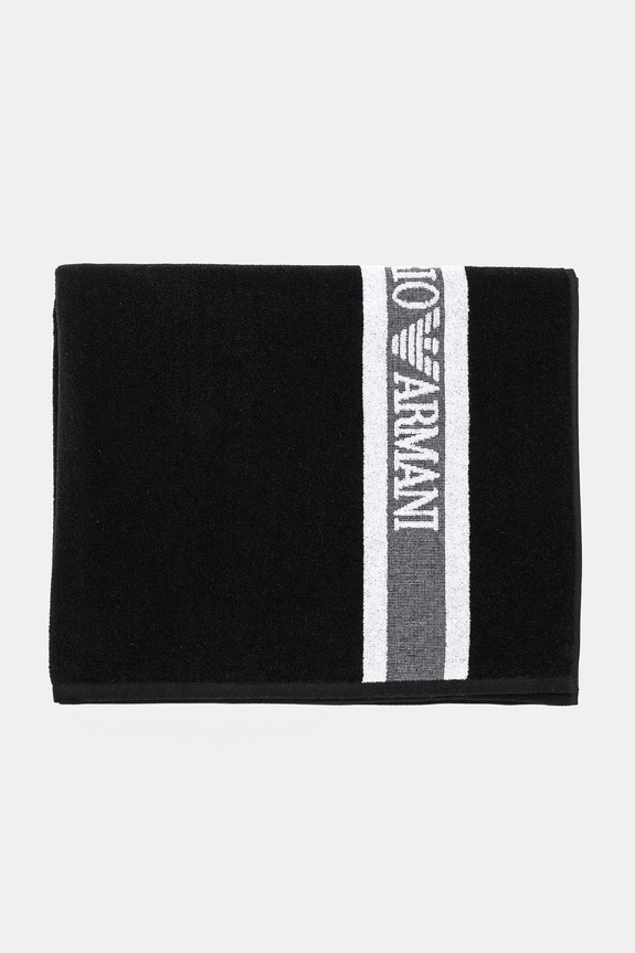 Emporio Armani Underwear ręcznik bawełniany EX000018.AF12333 czarny SS25
