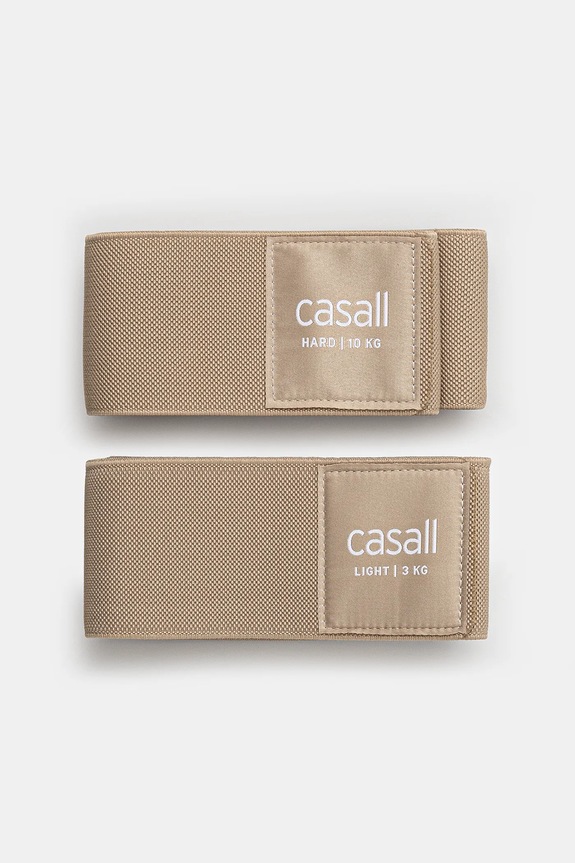 Casall benzi de rezistență la exerciții 2-pack bej 54330