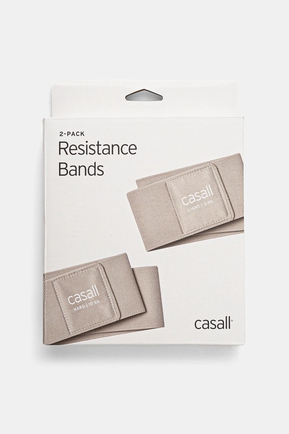Accesorii Casall benzi de rezistență la exerciții 2-pack 54330 bej