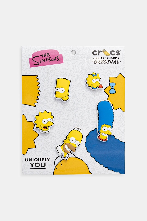 Crocs butoane pentru încălțăminte The Simpsons 5-pack multicolor 10014880