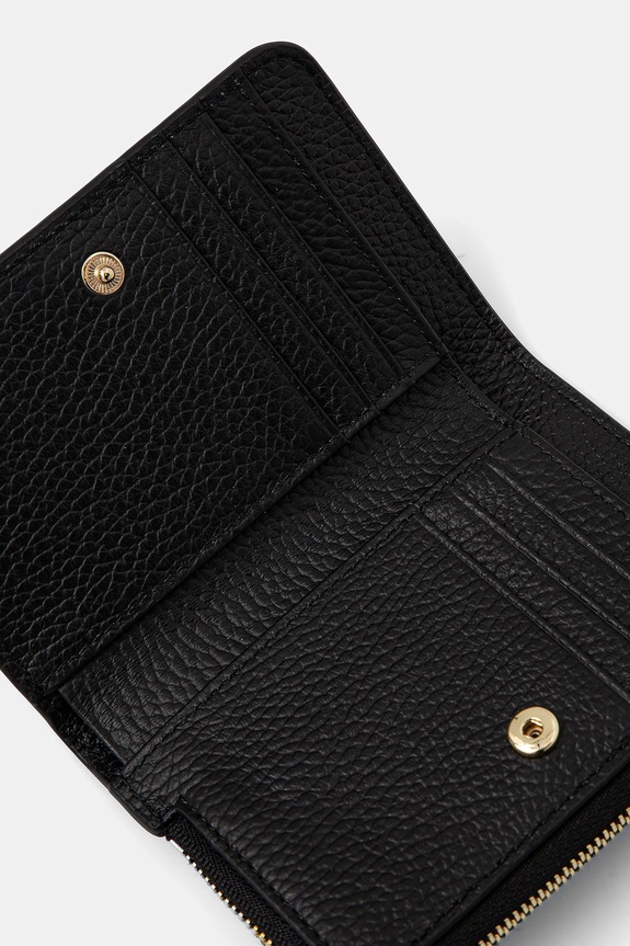 Coccinelle portfel skórzany TASSEL MU0.11.D1.01 czarny SS25