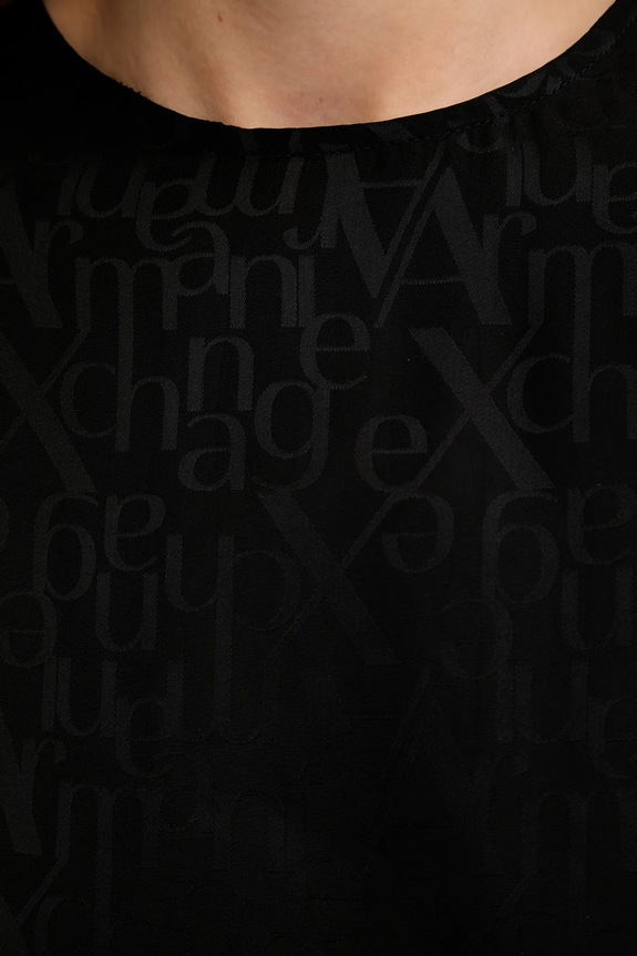 Blúzka Armani Exchange XW000149.AF10842 čierna